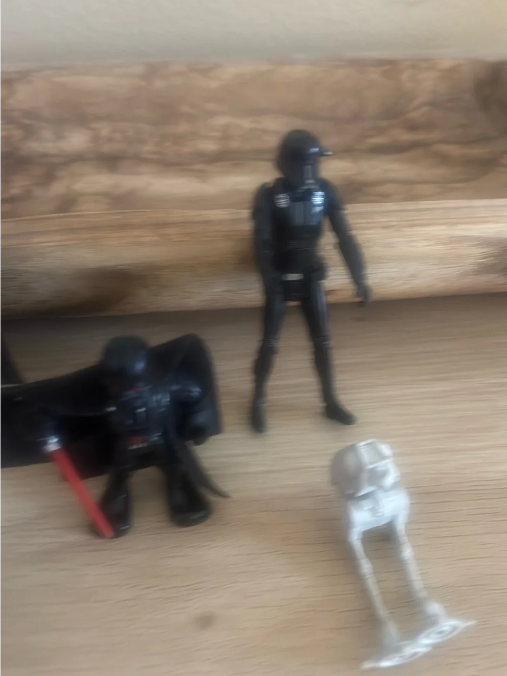 Star Wars Silver, Black and Red Action Figure Set
